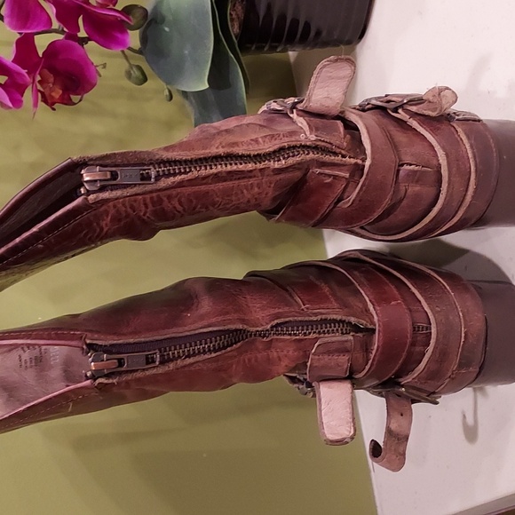 Freebird drove brown distressed boots size 7 - Picture 8 of 16